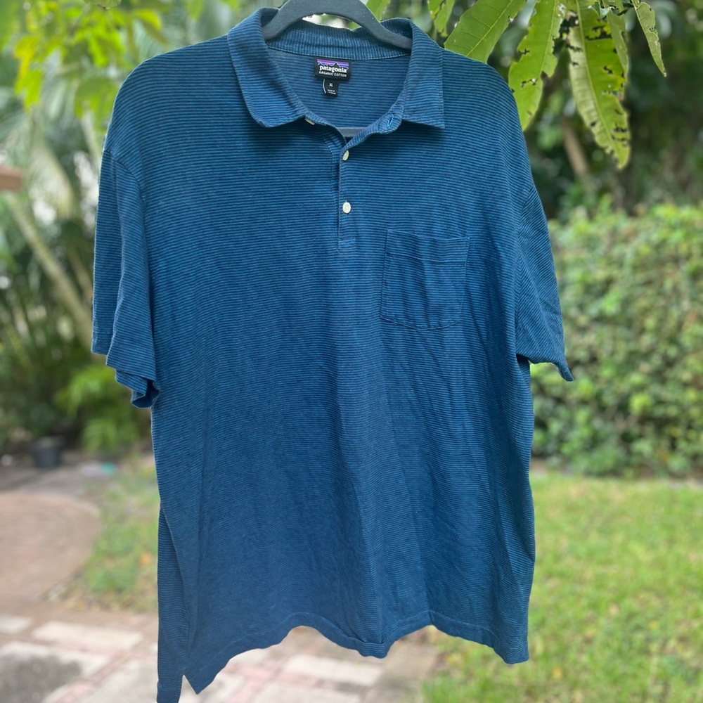 Patagonia polo shirt with pocket